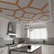 Ekena Millwork 66 56W x 66 56H x 14T Large Cameron Decorative Fretwork Wood Ceiling Panels, Cherry CELW67X67X0250CAMCH - alternate 5